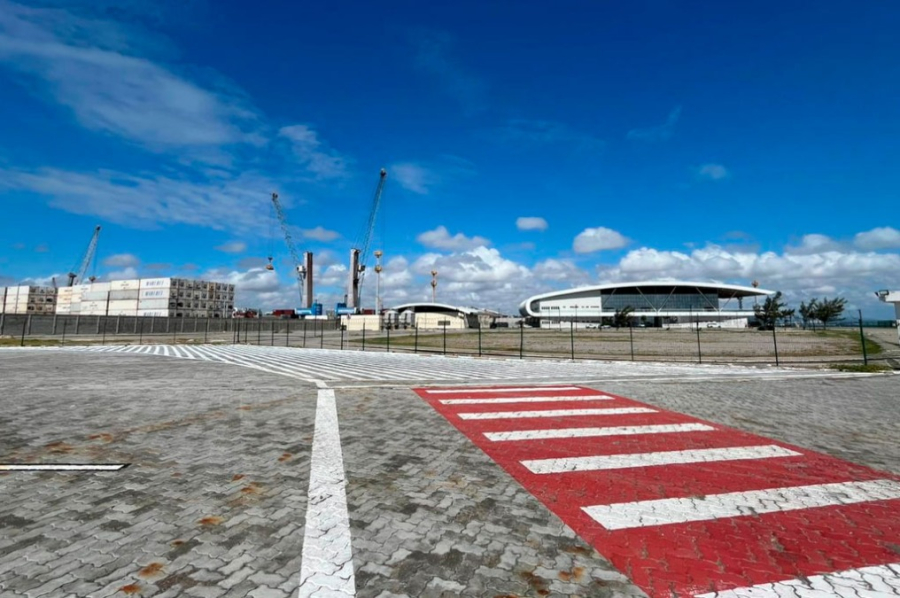 Porto de Fortaleza entrega novo acesso ao Terminal de Passageiros