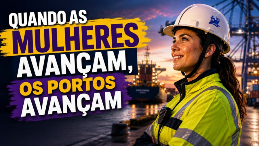 Quando as mulheres avançam, os portos avançam  